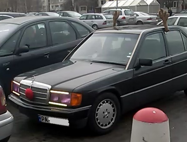 Mercedes със пълен коледен тюнинг пакет - 1.jpg