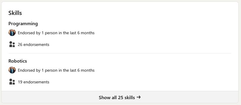 Sergiy Nesterenko skills listed in LinkedIn.jpg